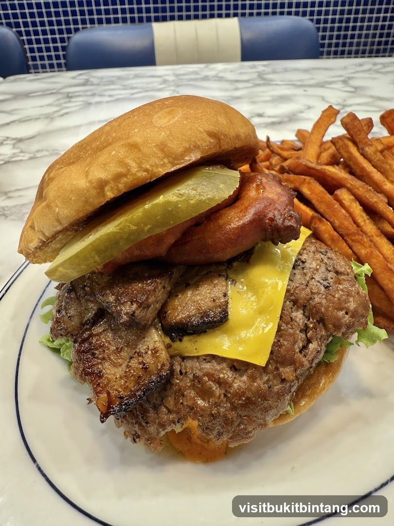 Burger and Fries