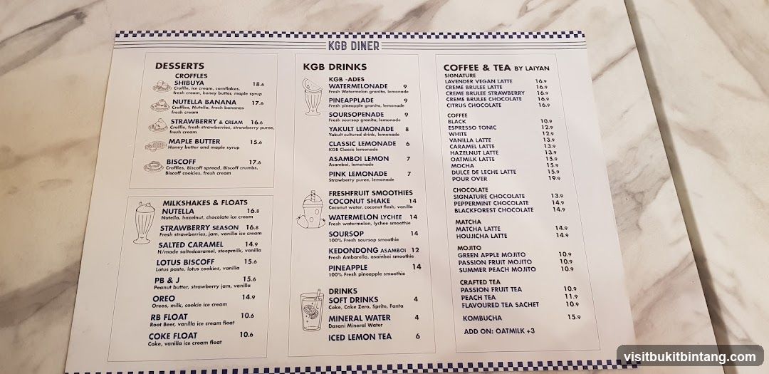 KGB DINER