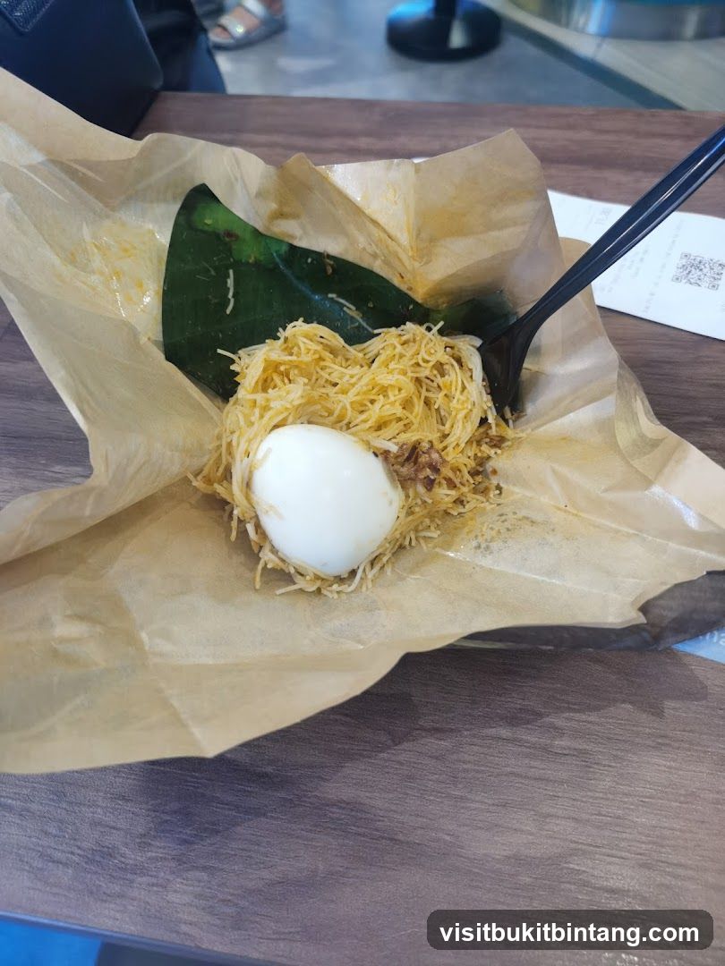 Nasi Lemak with Egg