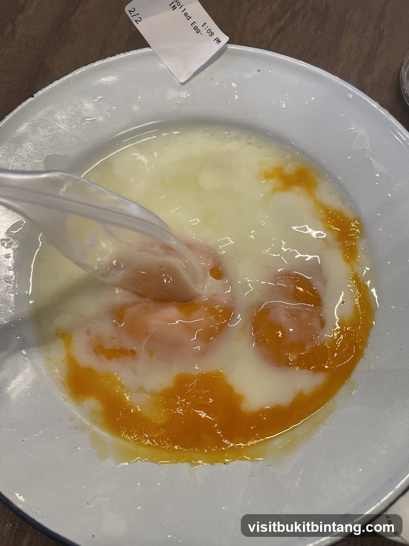 Soft-boiled eggs