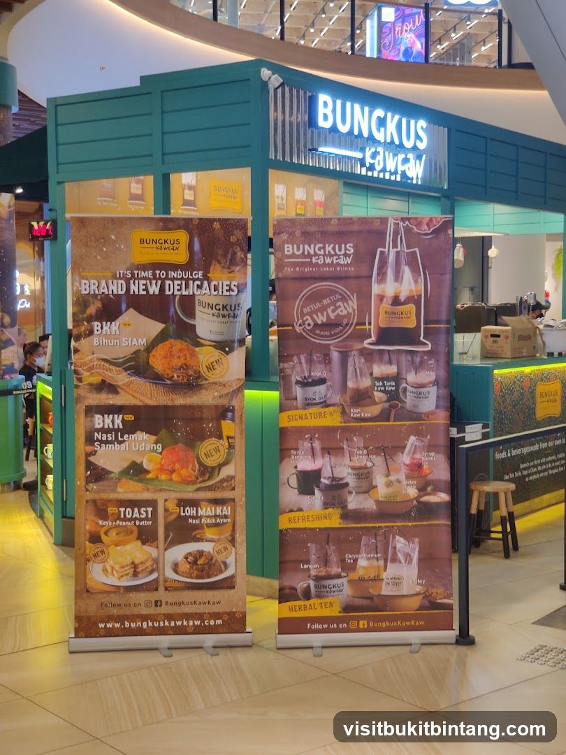 BUNGKUS kawraw Food and Drink Promotions