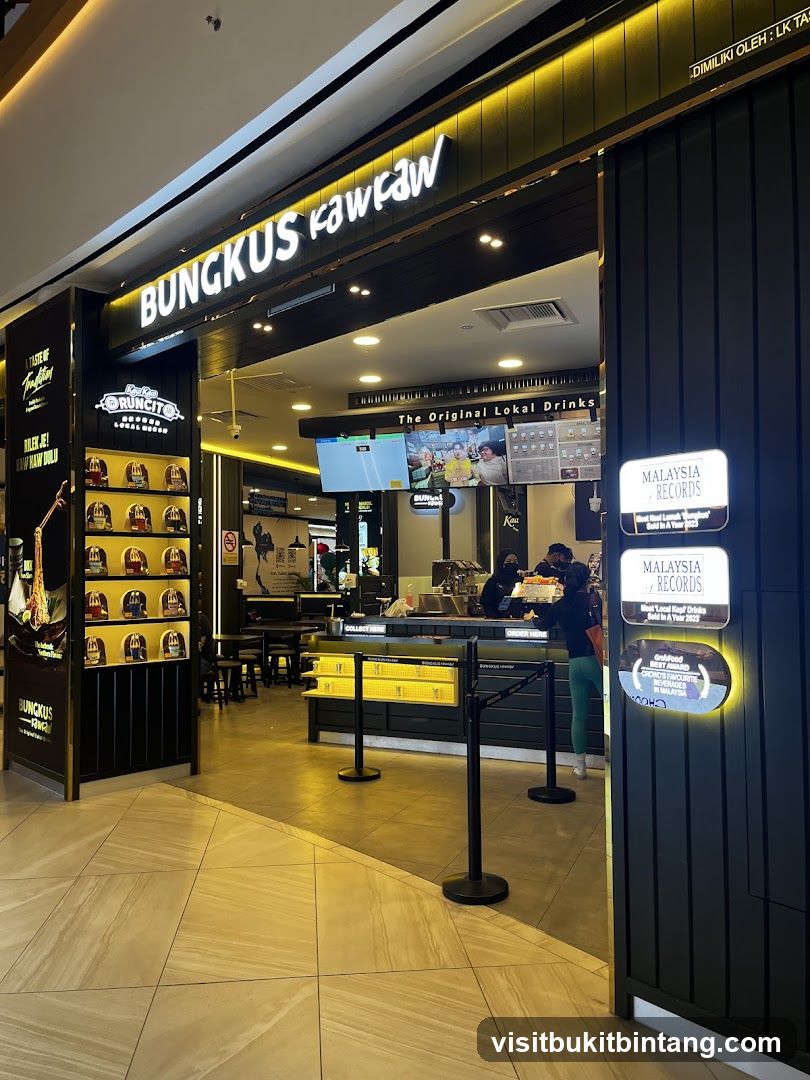 Bungkus Kaw Kaw @ IOI Mall Damansara