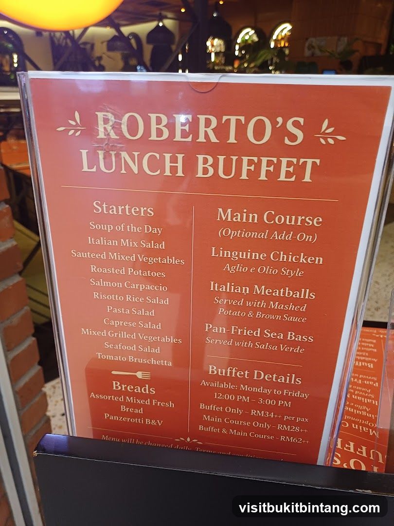 Roberto's Lunch Buffet