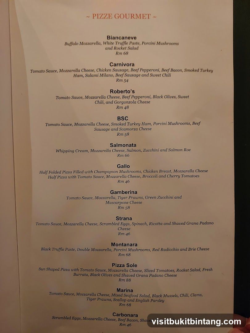PIZZE GOURMET