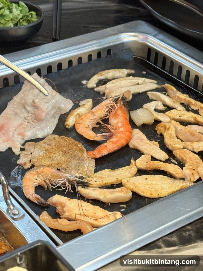 Grilling Meats and Shrimp
