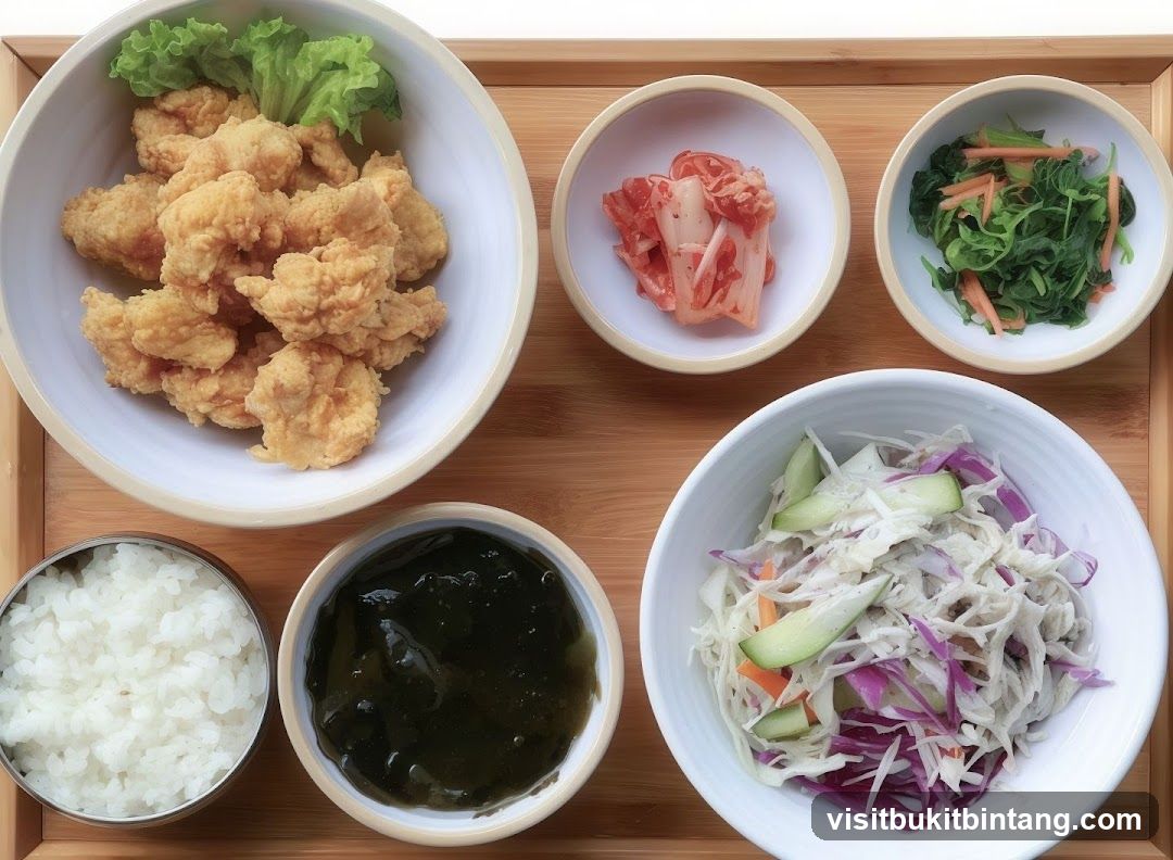 Korean Fried Chicken Meal