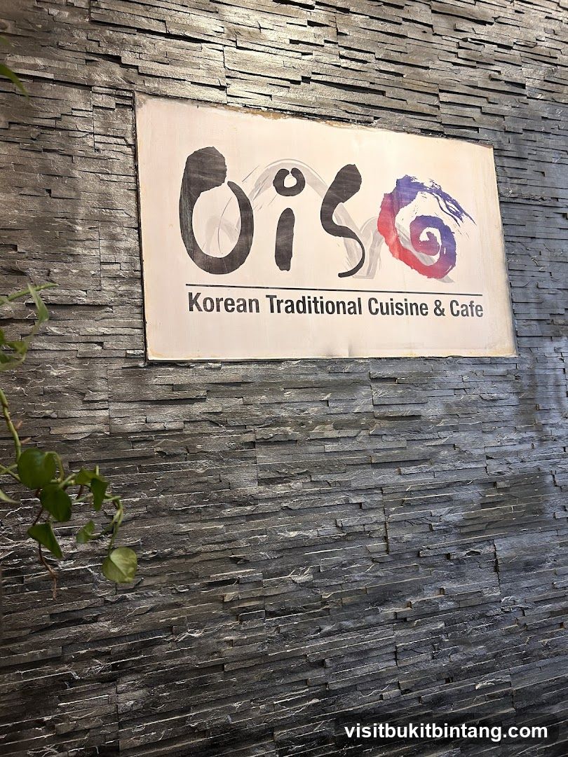 Ois Korean Traditional Cuisine & Cafe Sign