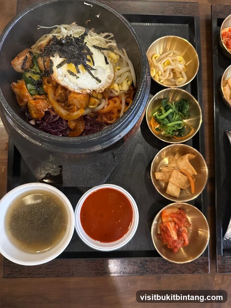 Bibimbap with Side Dishes