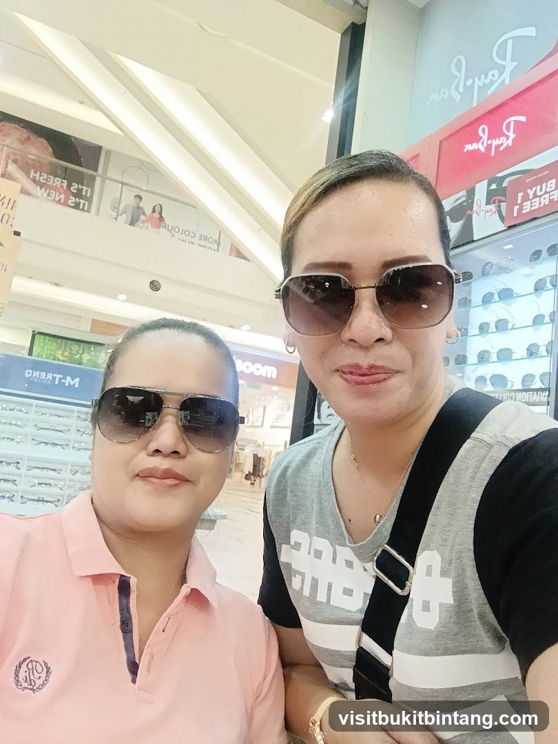 Two Women Wearing Sunglasses