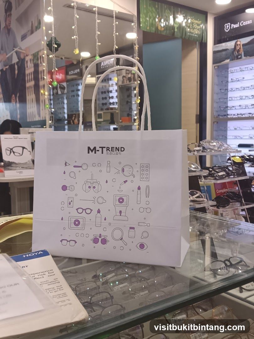 Optometry Store Shopping Bag