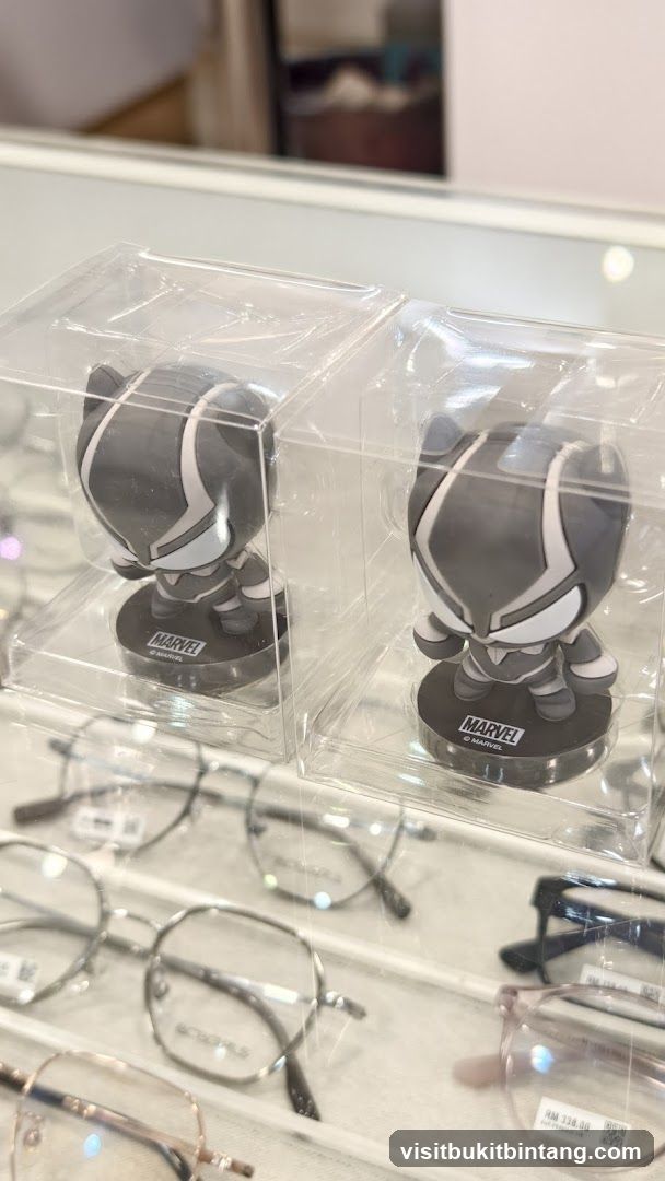 Marvel Figurines and Eyeglasses