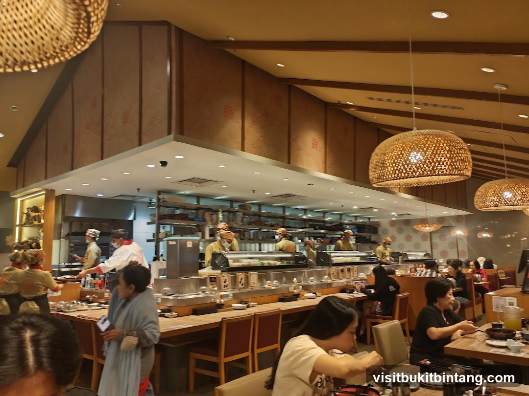 Sushi Restaurant Interior