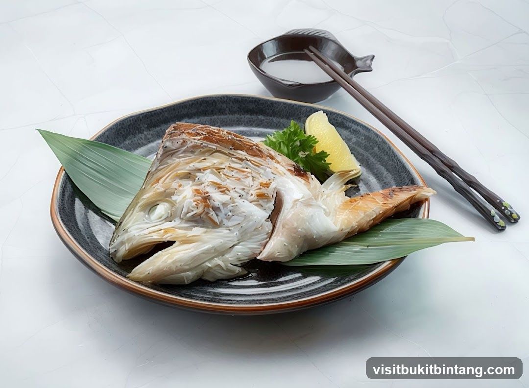 Grilled Fish Head