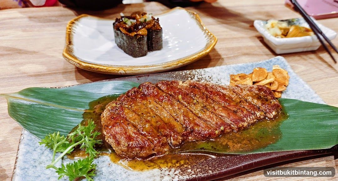 Steak and Sushi