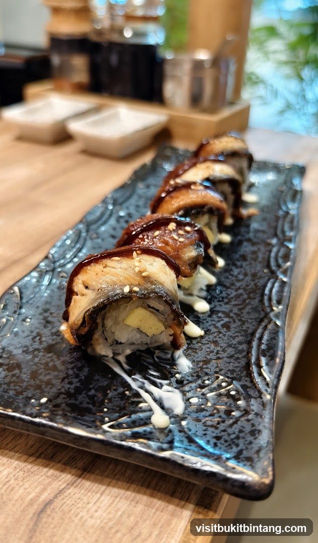 Eel Sushi Rolls