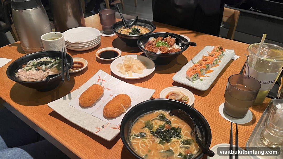 Japanese Food Spread