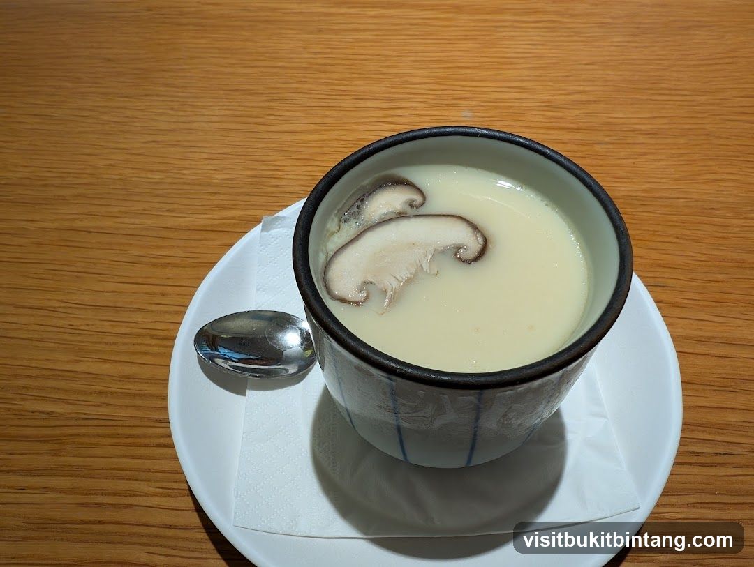 Chawanmushi with Shiitake Mushroom
