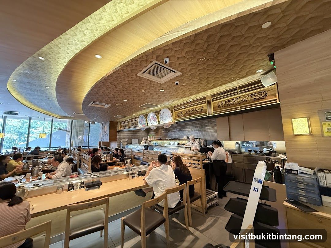 Sushi Restaurant Interior