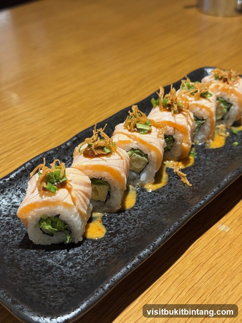 Salmon Sushi Rolls