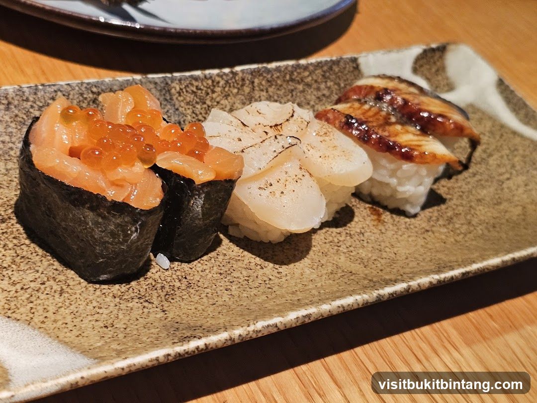 Assortment of Sushi