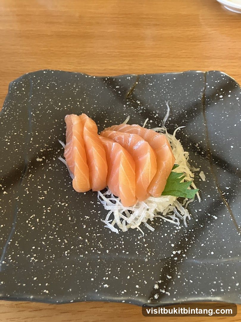 Salmon Sashimi