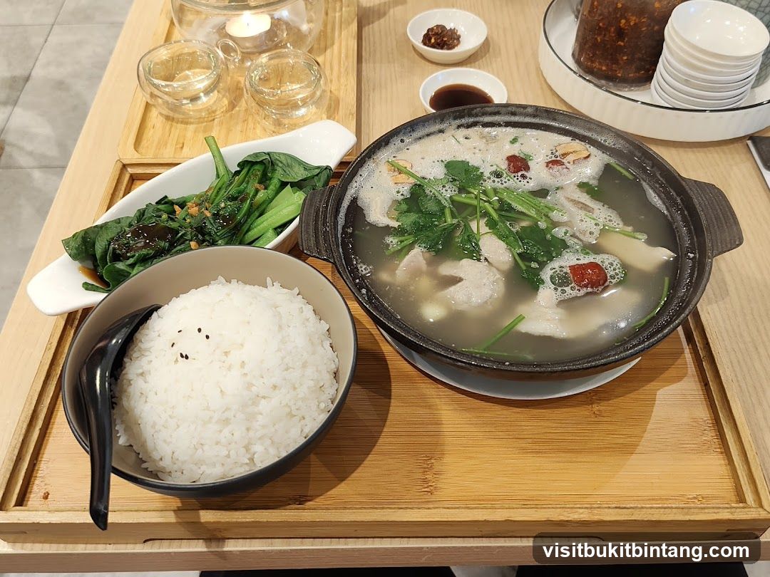 Fish Soup with Rice and Greens