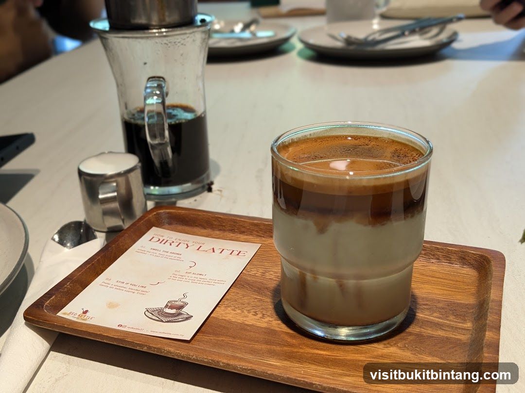 Dirty Latte Instructions