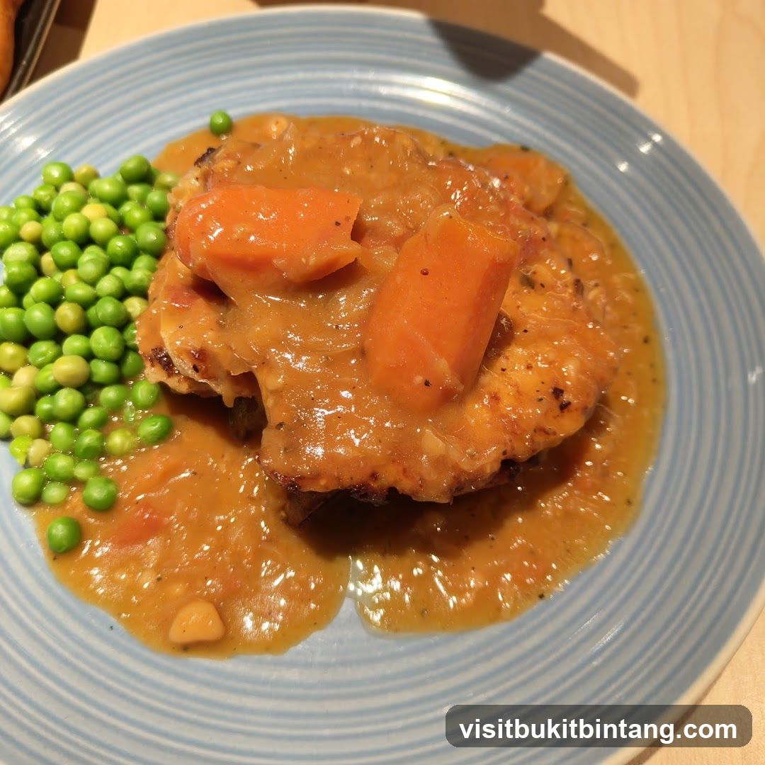Chicken with Carrots and Peas