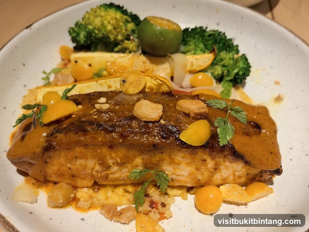 Fish dish with vegetables