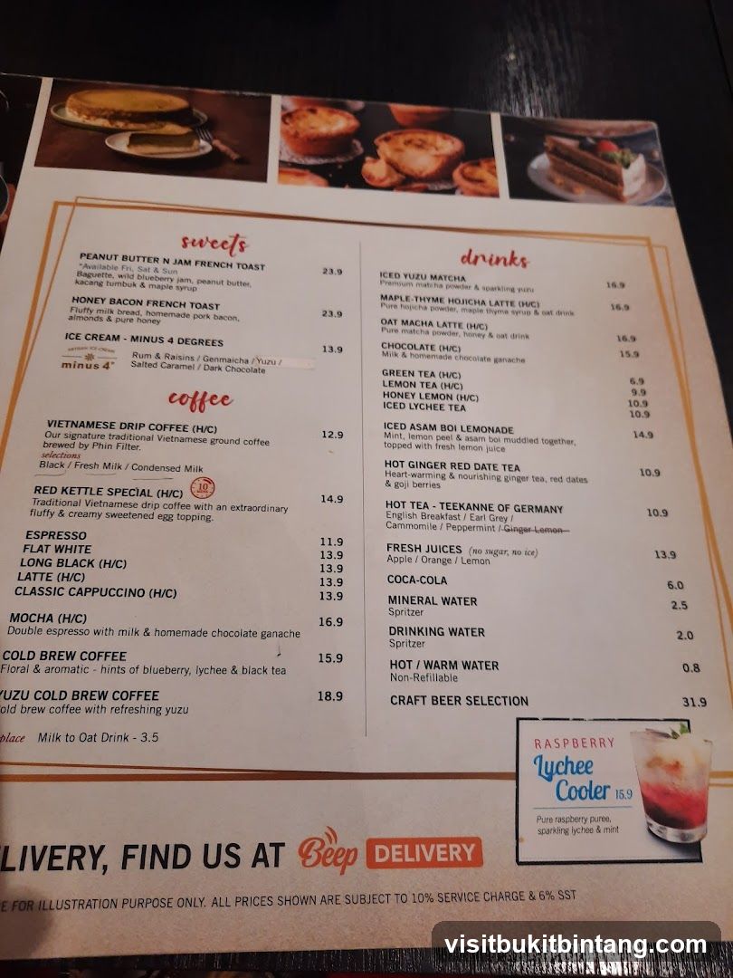 Sweets, Coffee, Drinks
