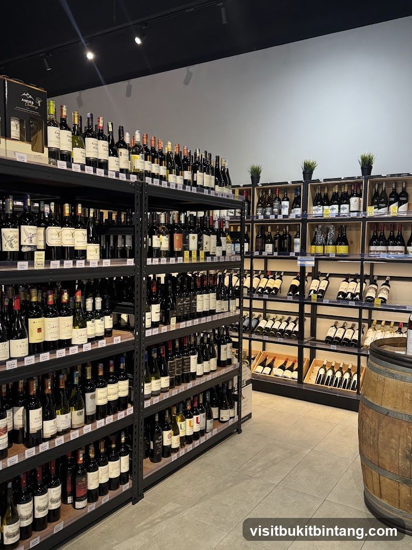 Wine Store Aisles