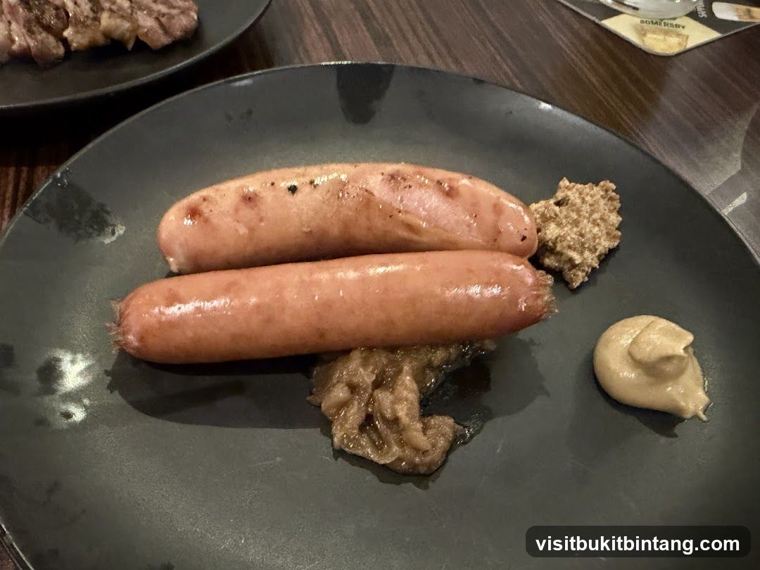 Sausages with Mustard