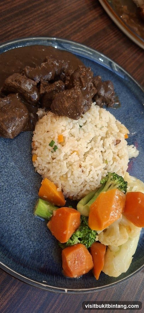 Beef Stew with Rice and Vegetables