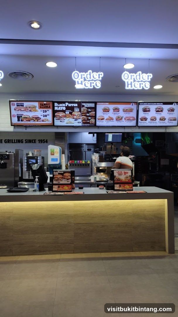 Fast Food Restaurant Interior