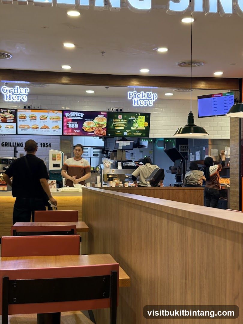 Fast Food Restaurant Interior