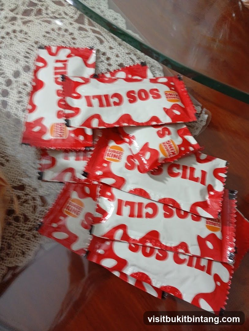 Burger King Chili Sauce Packets