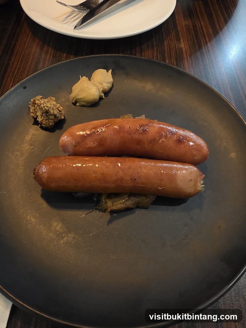 Sausages with Mustard