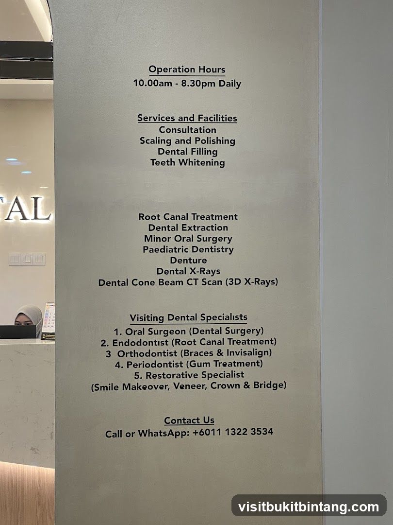 Dental Services Information