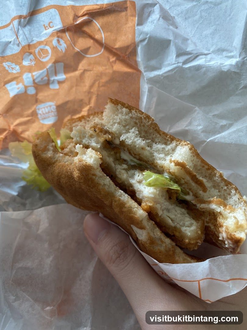 Burger in Wrapper