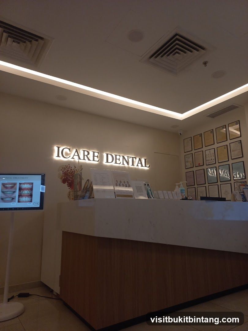Icare Dental Reception