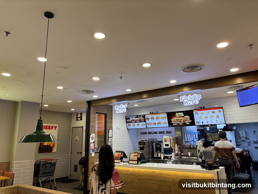 Fast Food Restaurant Interior