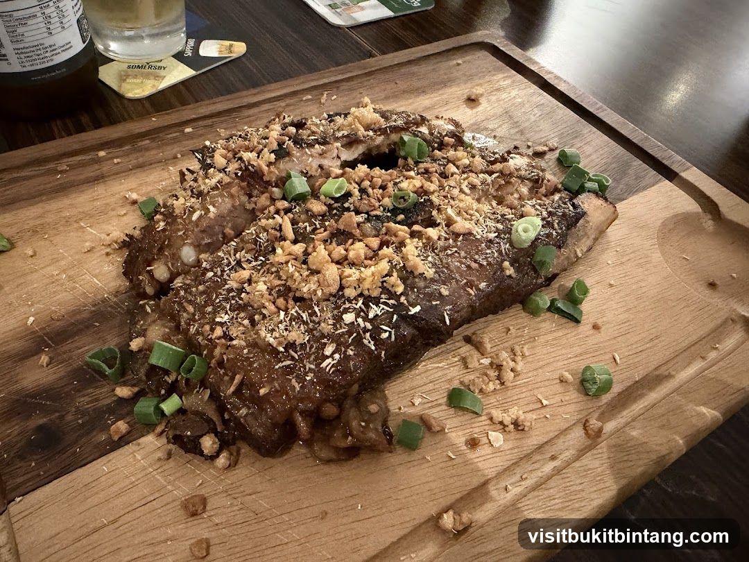 Pork Ribs with Toppings