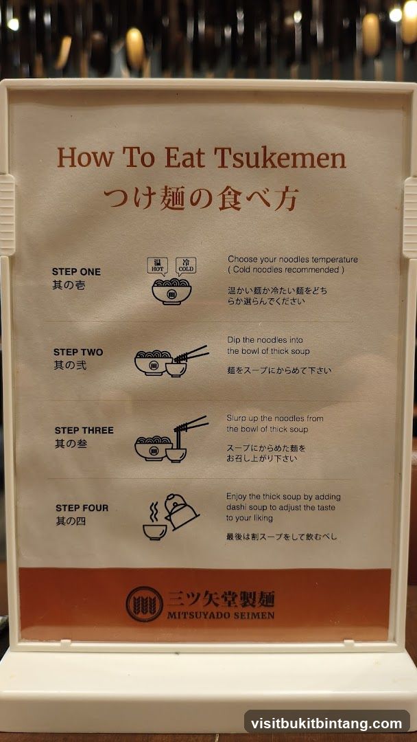 How To Eat Tsukemen