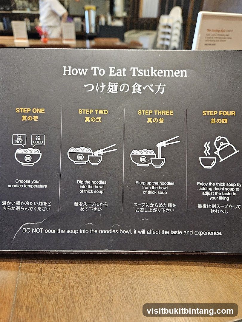 How to Eat Tsukemen