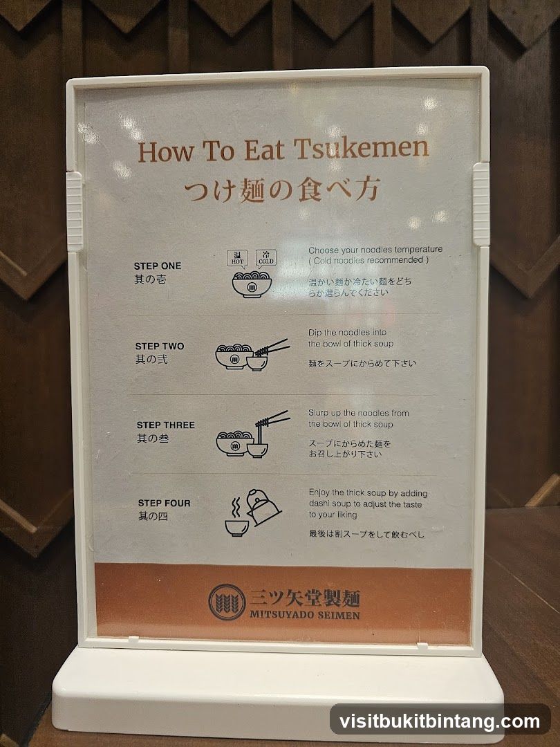 How to Eat Tsukemen