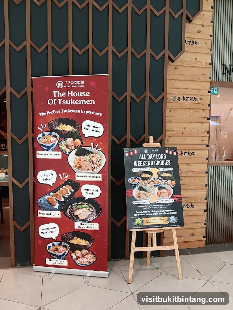 The House Of Tsukemen Promotions