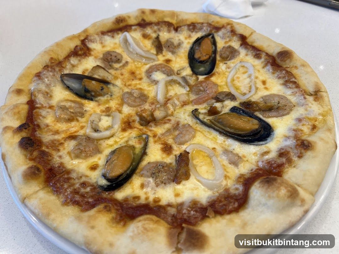 Seafood Pizza