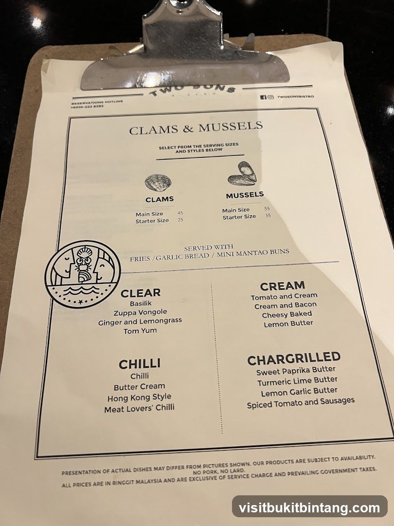 CLAMS & MUSSELS