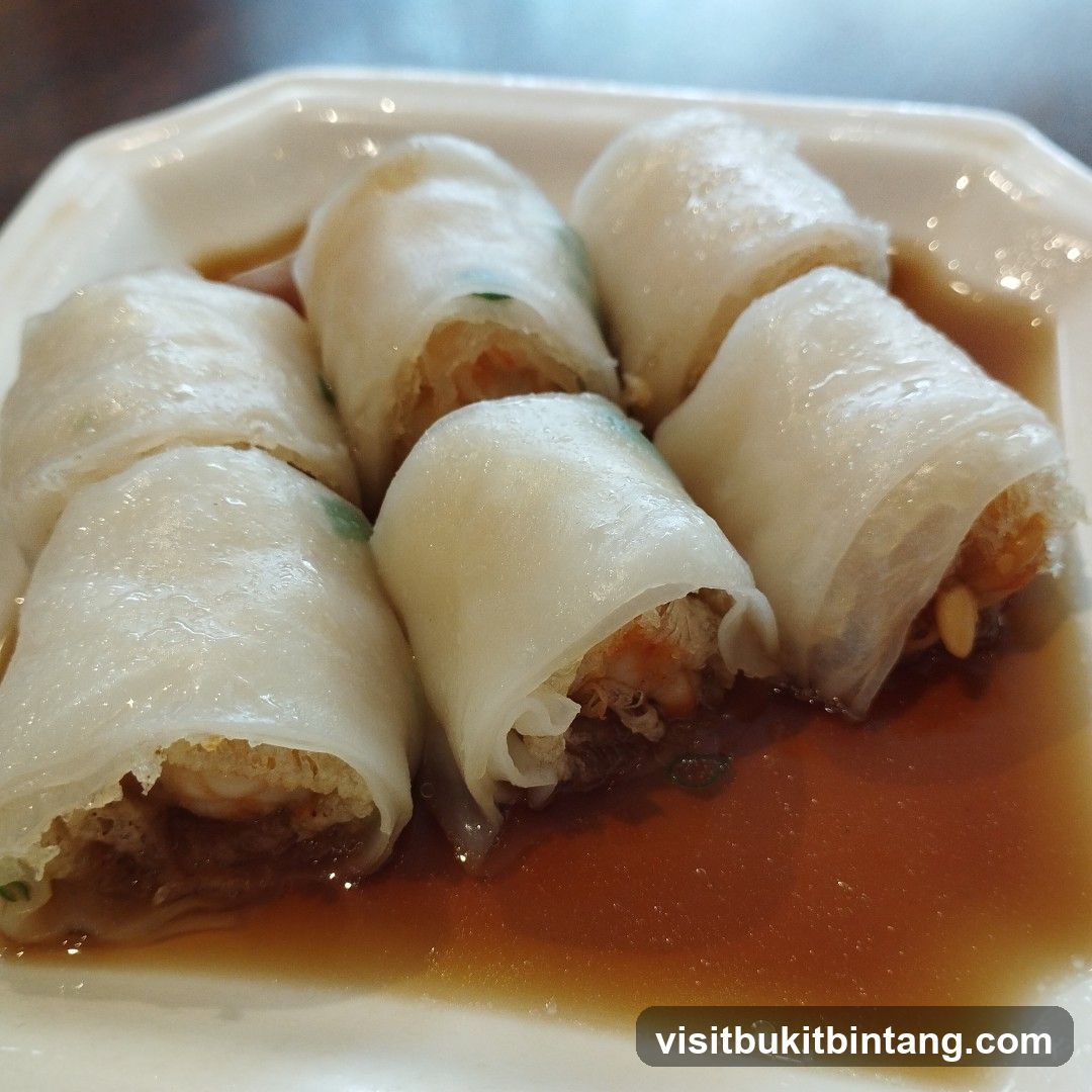 Shrimp Rice Noodle Rolls