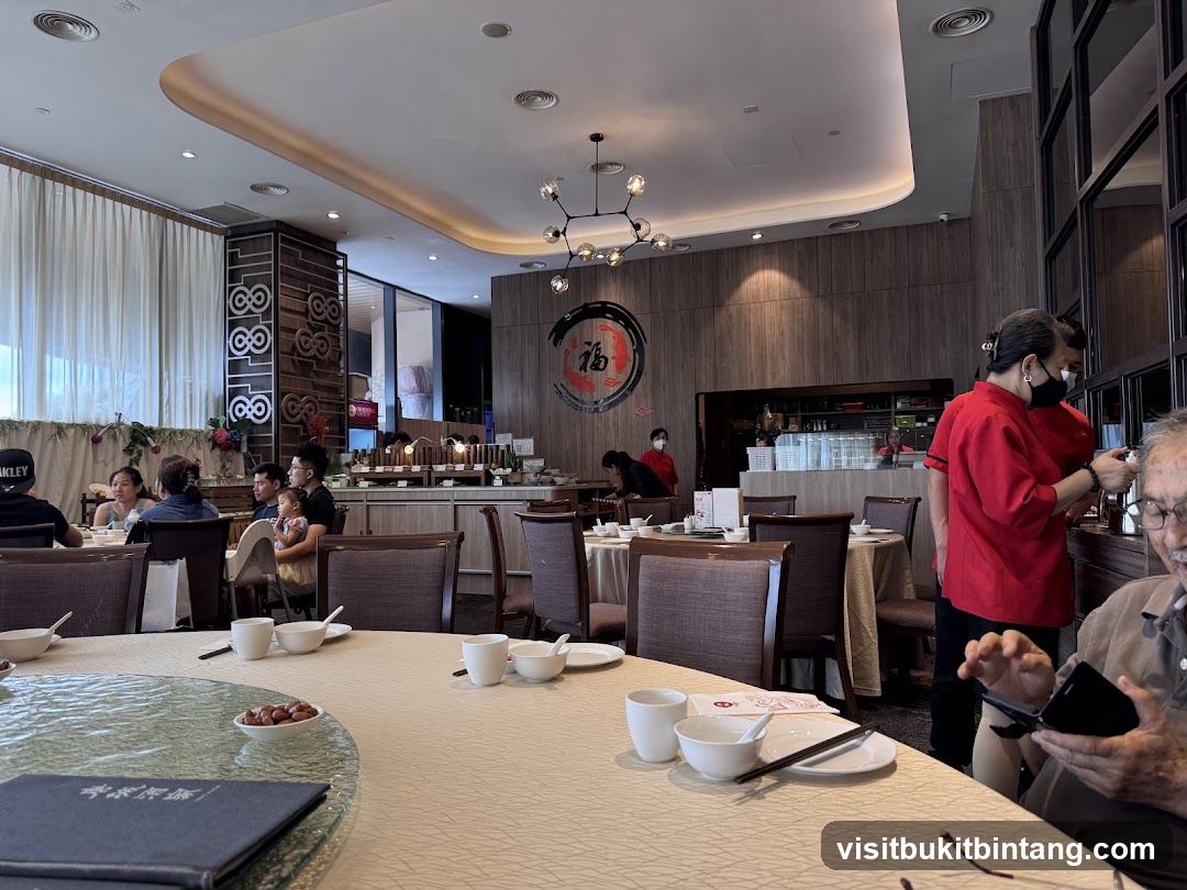 Restaurant Interior with Diners